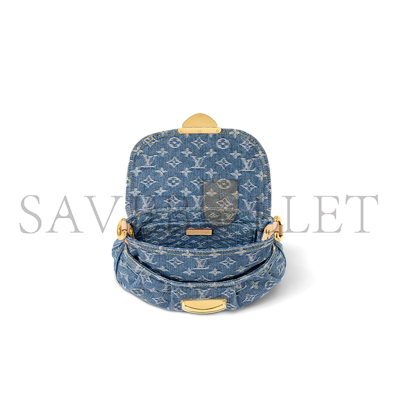 LOUIS VUITTON MASTER DENIM SUNSET HANDBAG M46829 (27*18*3cm)